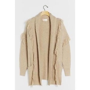 Anthropologie Amanza Fringe Sweater
